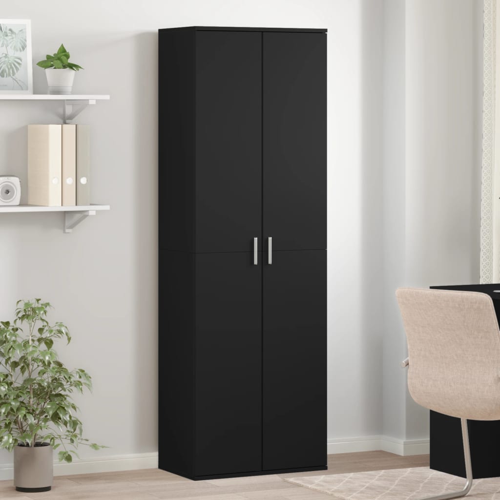 Skříň Highboard Dub Sonoma 60 X 35 X 180 Cm Kompozitní Dřevo