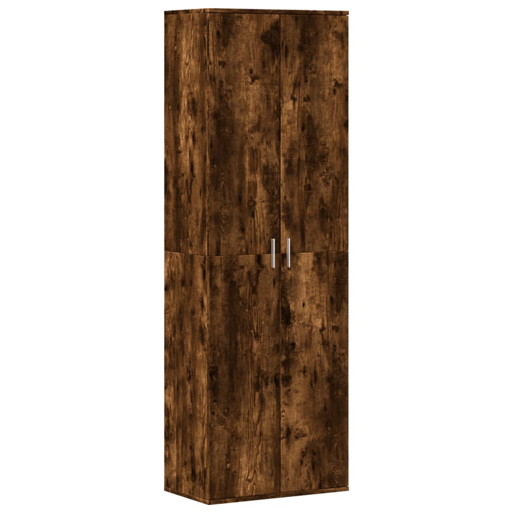 Skříň Highboard Dub Sonoma 60 X 35 X 180 Cm Kompozitní Dřevo