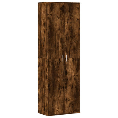 Skříň Highboard Dub Sonoma 60 X 35 X 180 Cm Kompozitní Dřevo
