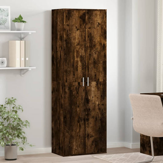 Skříň Highboard Dub Sonoma 60 X 35 X 180 Cm Kompozitní Dřevo