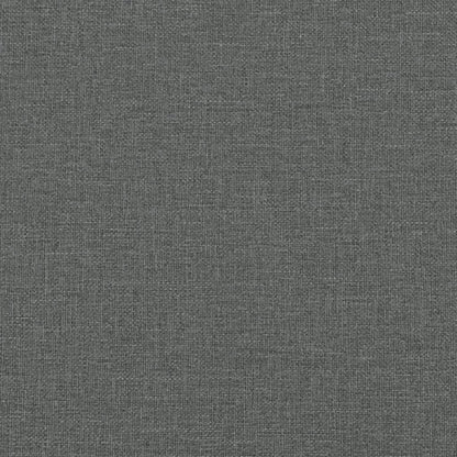3Dílná Sedací Souprava Tmavě Šedá Textil