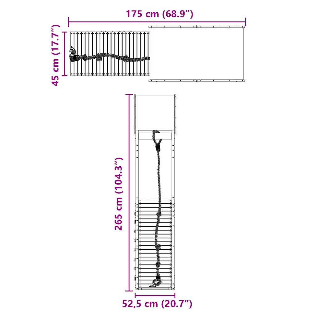 Dětské Hřiště Na Zahradu Impregnované Borové Dřevo