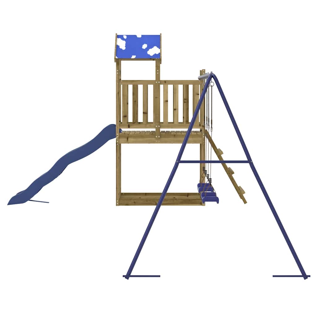 Dětské Hřiště Na Zahradu Impregnované Borové Dřevo