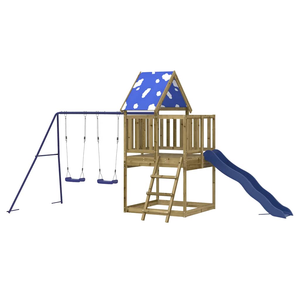 Dětské Hřiště Na Zahradu Impregnované Borové Dřevo