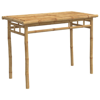 5Dílný Zahradní Jídelní Set Bambus