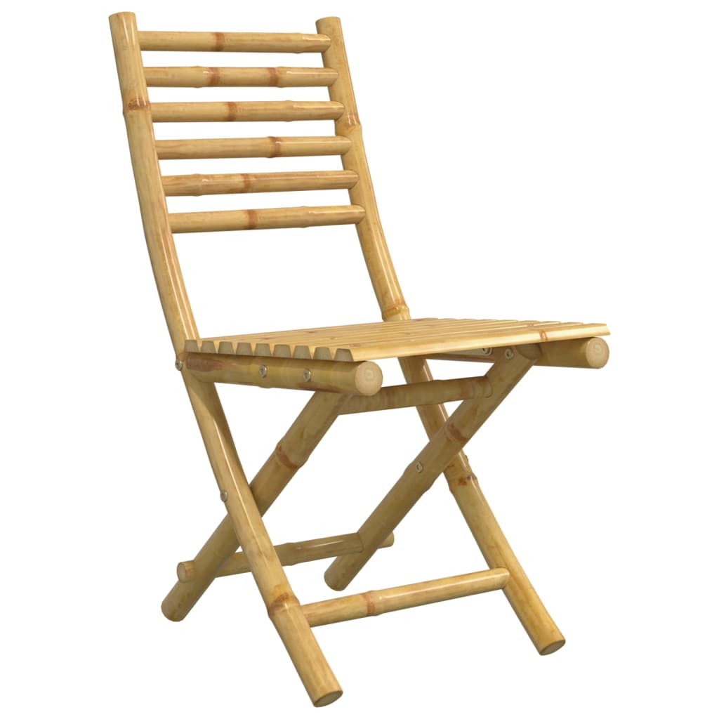 3Dílný Bistro Set Bambus