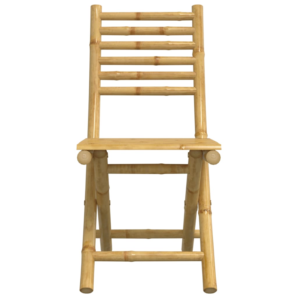 3Dílný Bistro Set Bambus