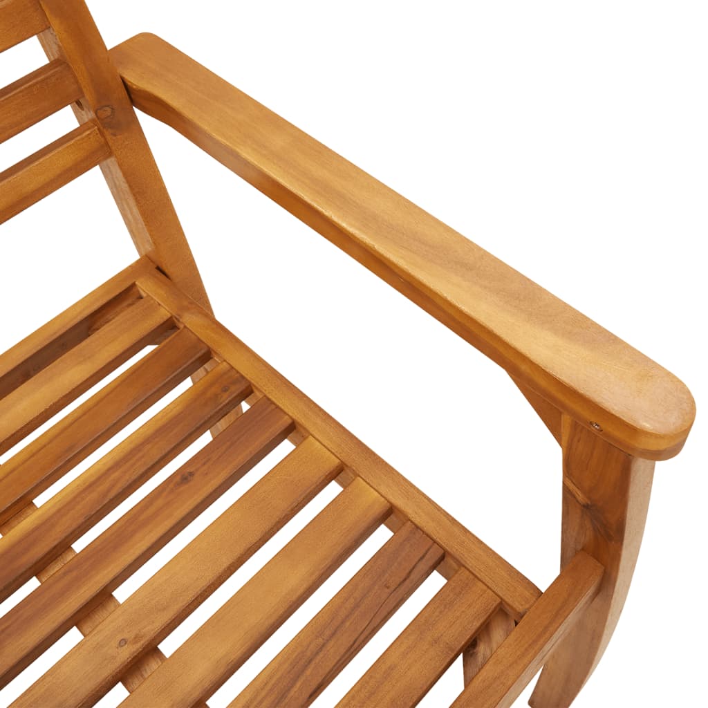 Zahradní Židle 8 Ks 59 X 55 X 85 Cm Masivní Akáciové Dřevo