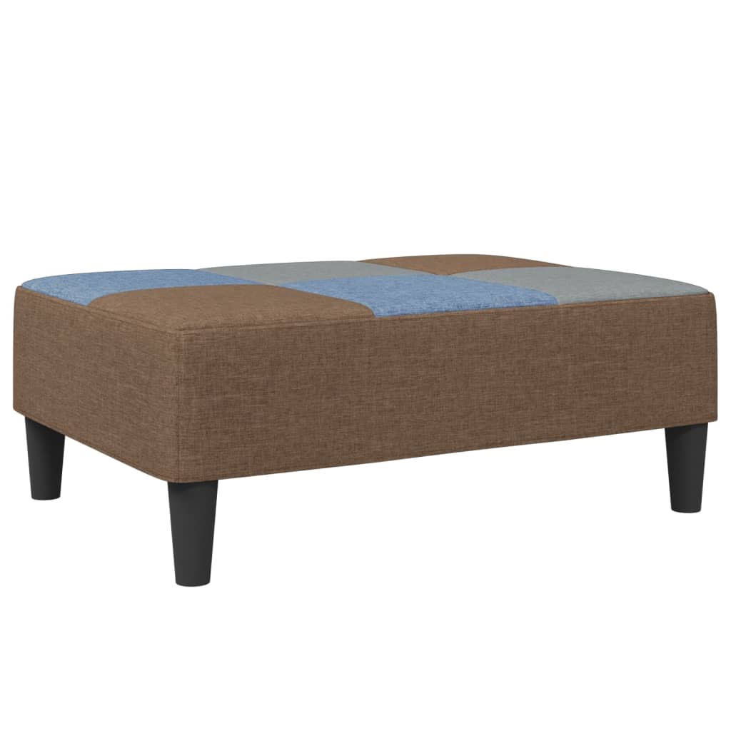 Podnožka Patchwork 77 X 55 X 31 Cm Textil