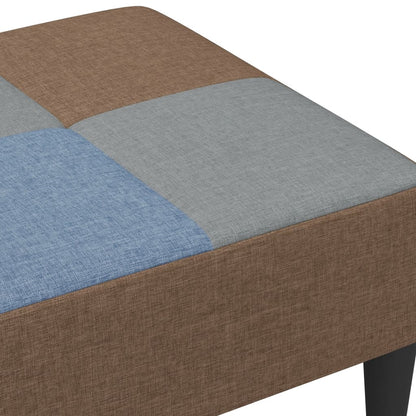 Podnožka Patchwork 77 X 55 X 31 Cm Textil