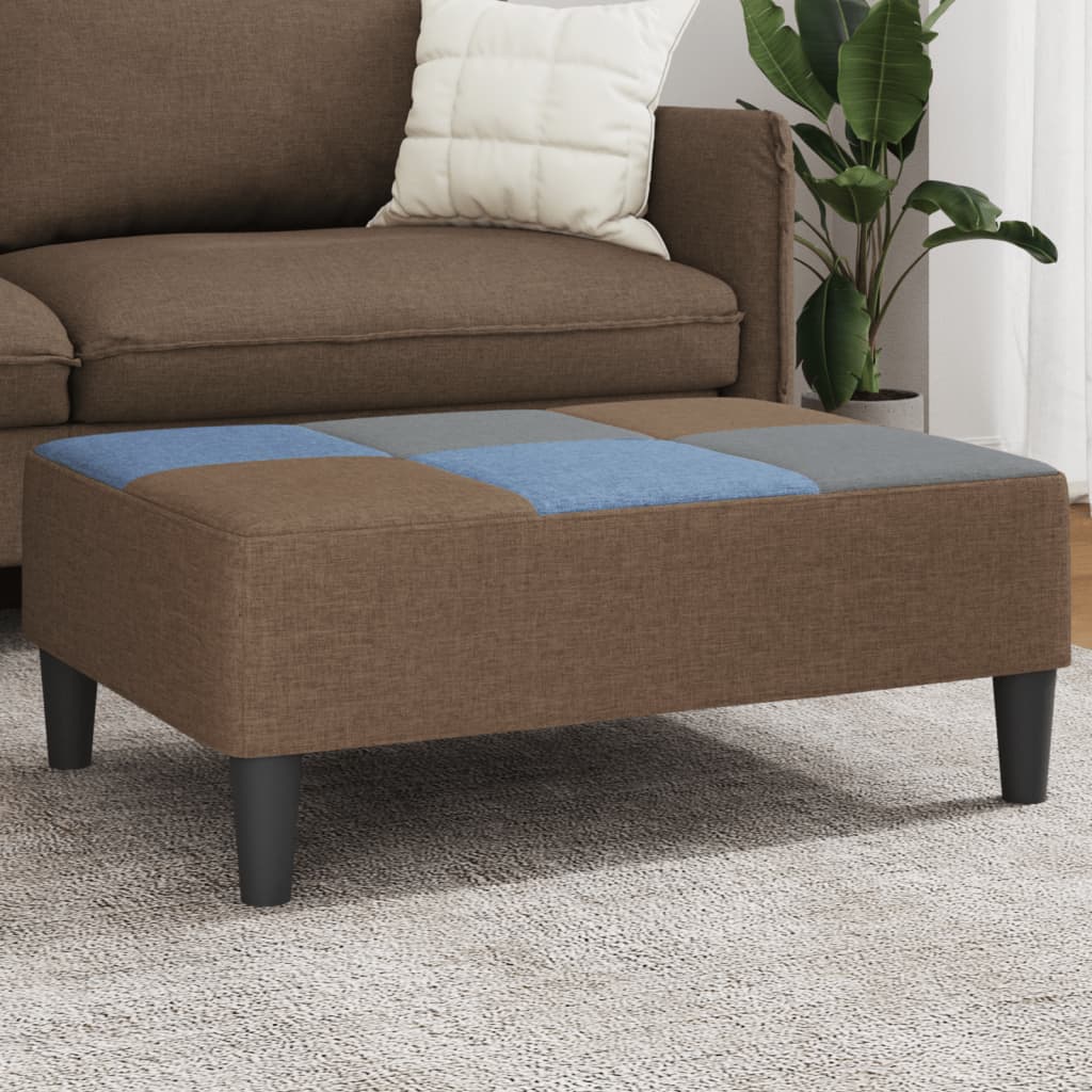 Podnožka Patchwork 77 X 55 X 31 Cm Textil