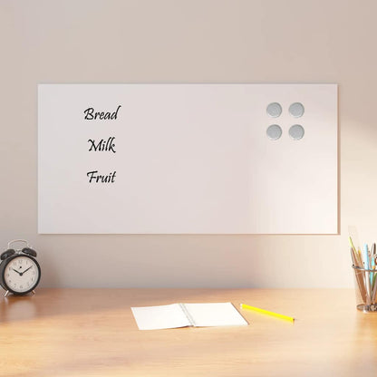 Nástěnná Magnetická Tabule Tvrzené Sklo