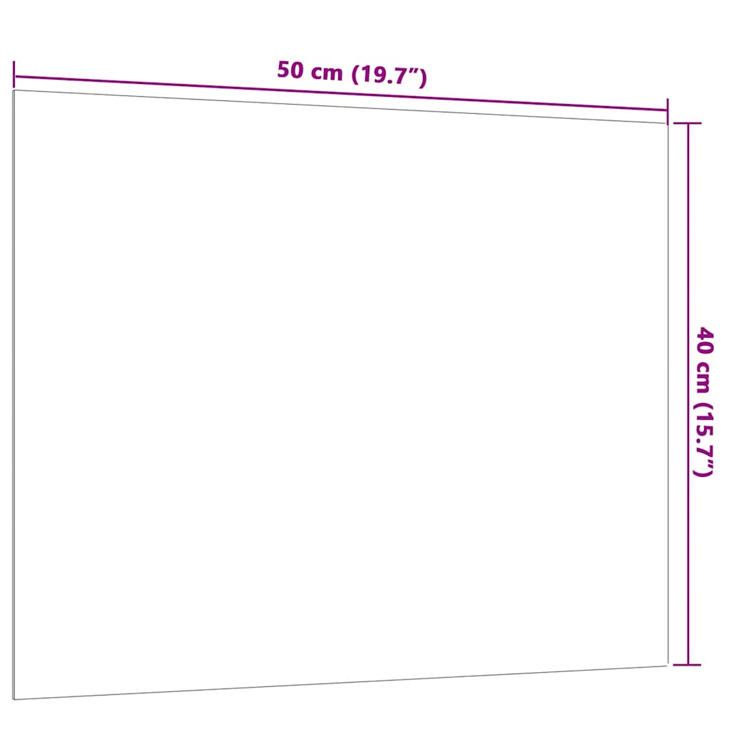 Nástěnná Magnetická Tabule Tvrzené Sklo