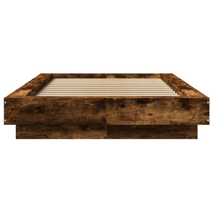Rám Postele Kouřový Dub 75 X 190 Cm Kompozitní Dřevo