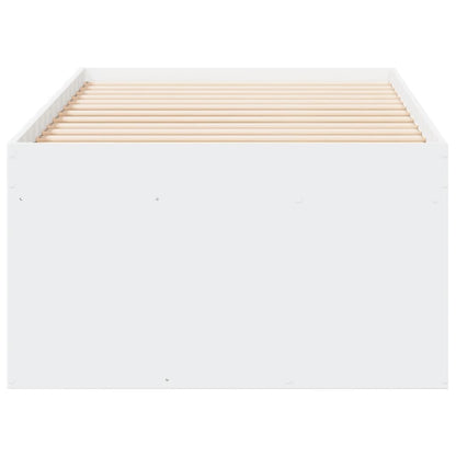 Válenda Se Zásuvkami Bez Matrace Bílá 90 X 200 Cm