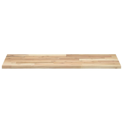 Plovoucí Police 4 Ks 60 X 40 X 2 Cm Neošetřené Akáciové Dřevo