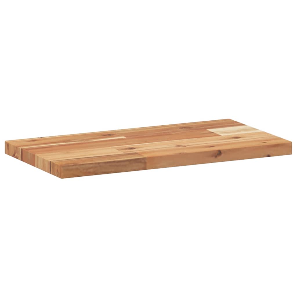 Plovoucí Police 2 Ks 40 X 20 X 2 Cm Olejované Akáciové Dřevo