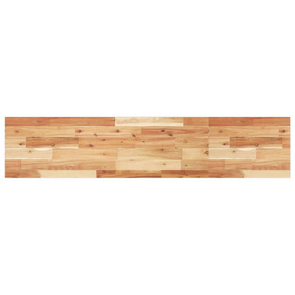 Plovoucí Police 2 Ks 160 X 30 X 2 Cm Olejované Akáciové Dřevo