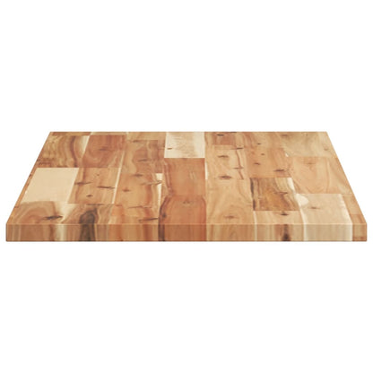 Nástěnná Police 80 X 40 X 2 Cm Olejované Masivní Akáciové Dřevo