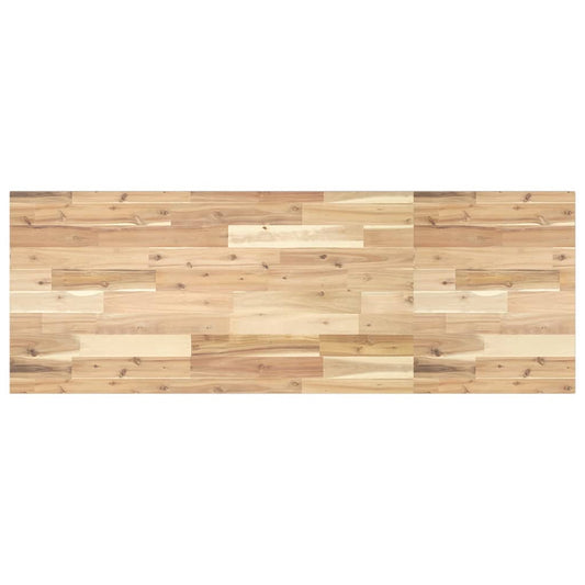 Koupelnová Deska Neošetřená 160X50X2 Cm Masivní Akáciové Dřevo
