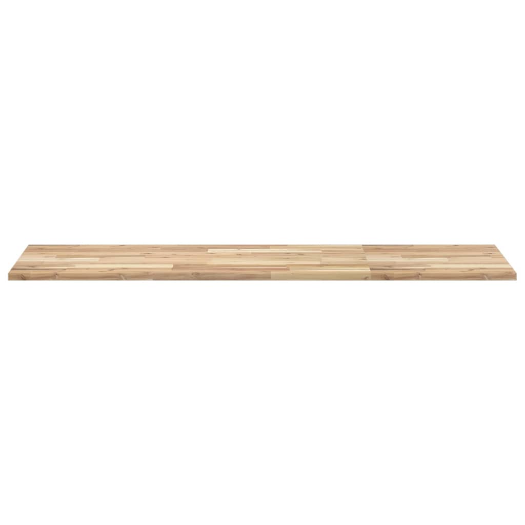Koupelnová Deska Neošetřená 160X50X2 Cm Masivní Akáciové Dřevo
