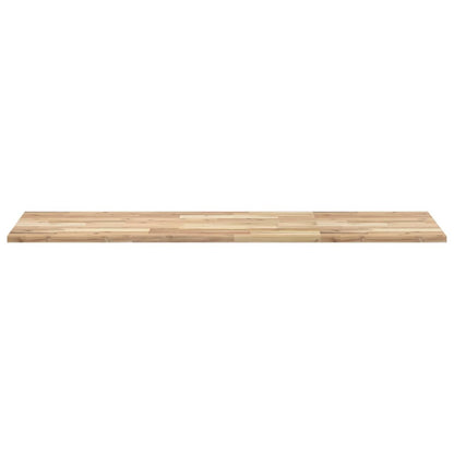 Koupelnová Deska Neošetřená 160X50X2 Cm Masivní Akáciové Dřevo
