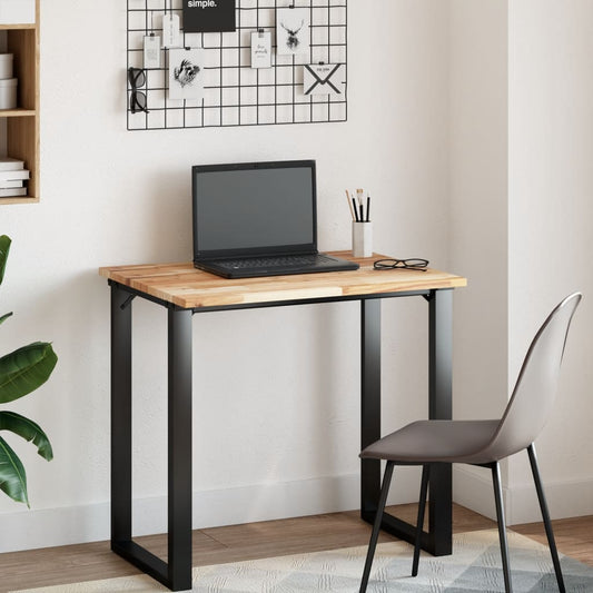 Koupelnová Deska Neošetřená 80X60X2 Cm Masivní Akáciové Dřevo