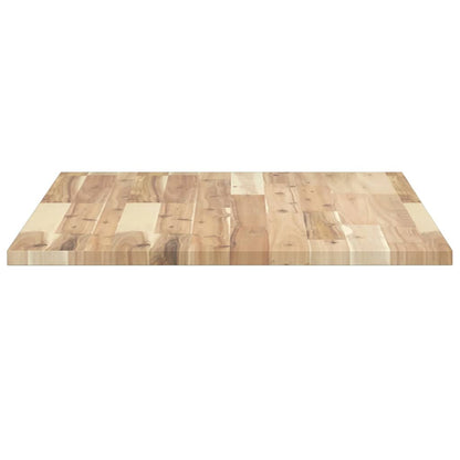 Koupelnová Deska Neošetřená 80X60X2 Cm Masivní Akáciové Dřevo