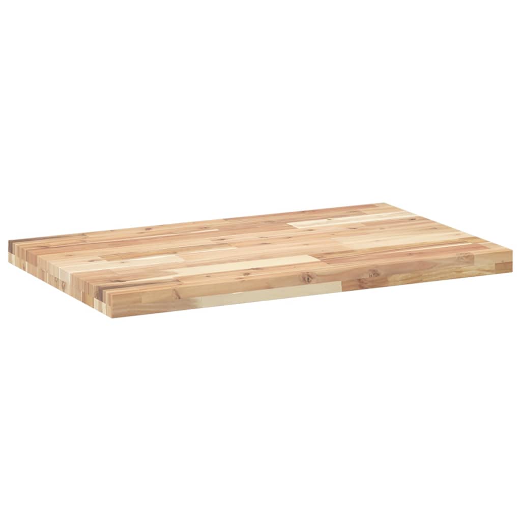 Koupelnová Deska Neošetřená 60X50X4 Cm Masivní Akáciové Dřevo