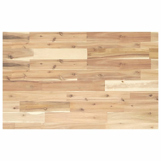 Koupelnová Deska Neošetřená 80X50X4 Cm Masivní Akáciové Dřevo