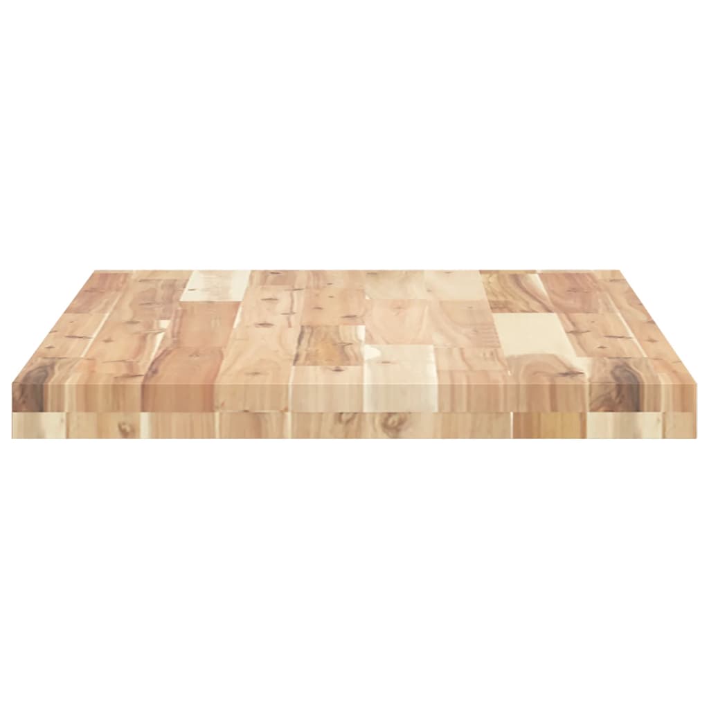 Koupelnová Deska Neošetřená 100X50X4 Cm Masivní Akáciové Dřevo