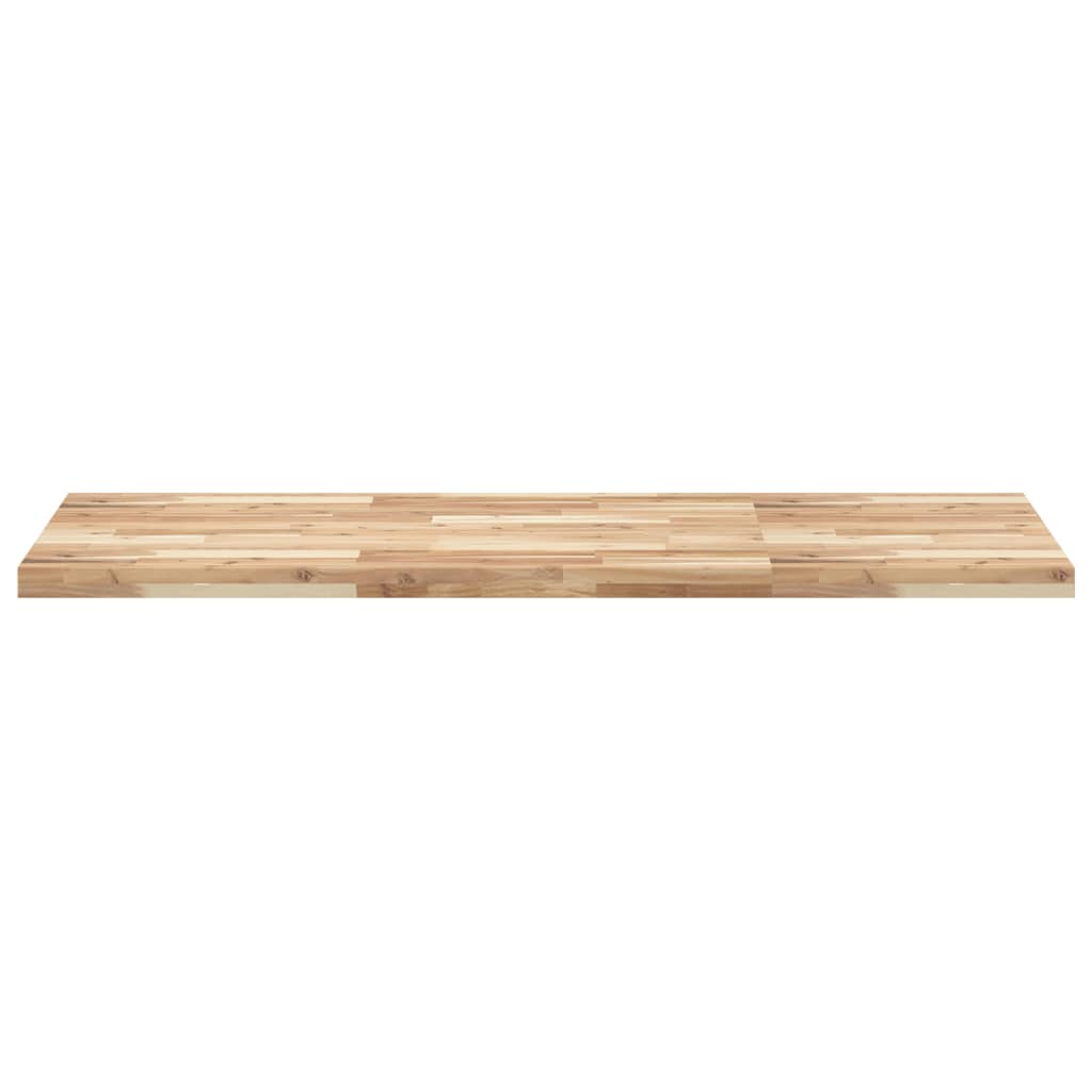 Koupelnová Deska Neošetřená 140X60X4 Cm Masivní Akáciové Dřevo