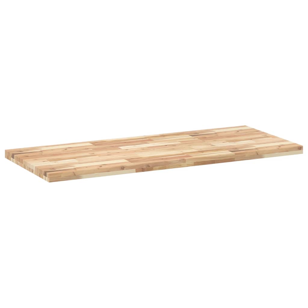 Koupelnová Deska Neošetřená 140X60X4 Cm Masivní Akáciové Dřevo