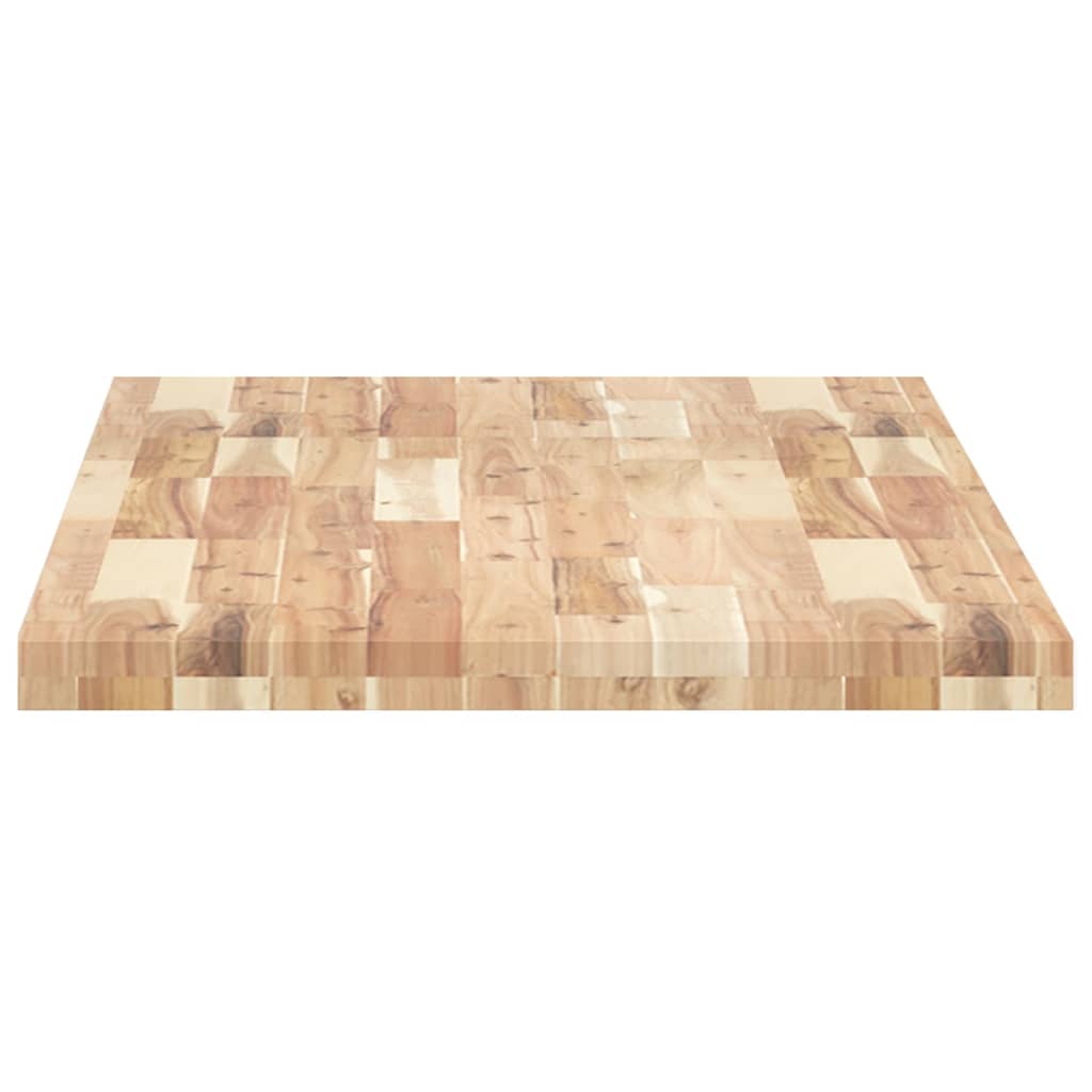 Koupelnová Deska Neošetřená 140X60X4 Cm Masivní Akáciové Dřevo