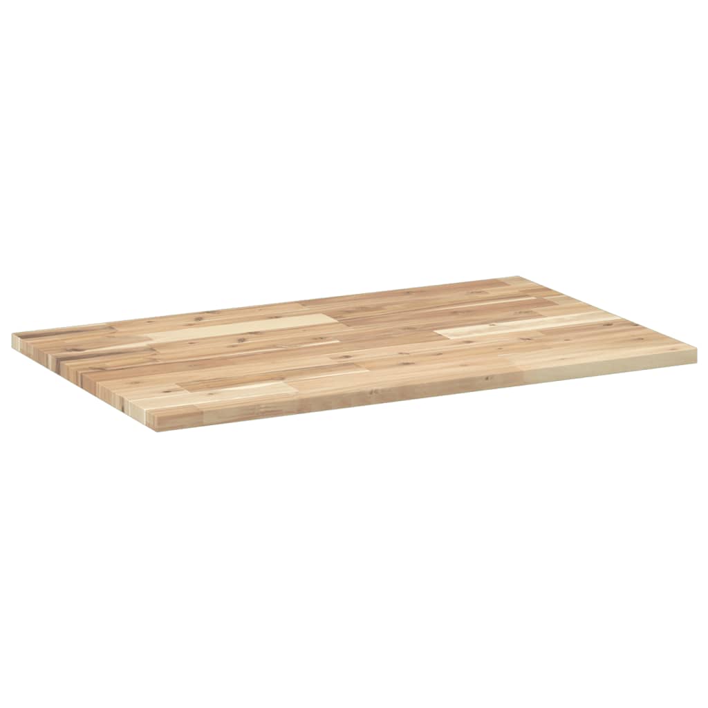Deska Psacího Stolu Neošetřená 100 X 50 X 2 Cm Masivní Akácie