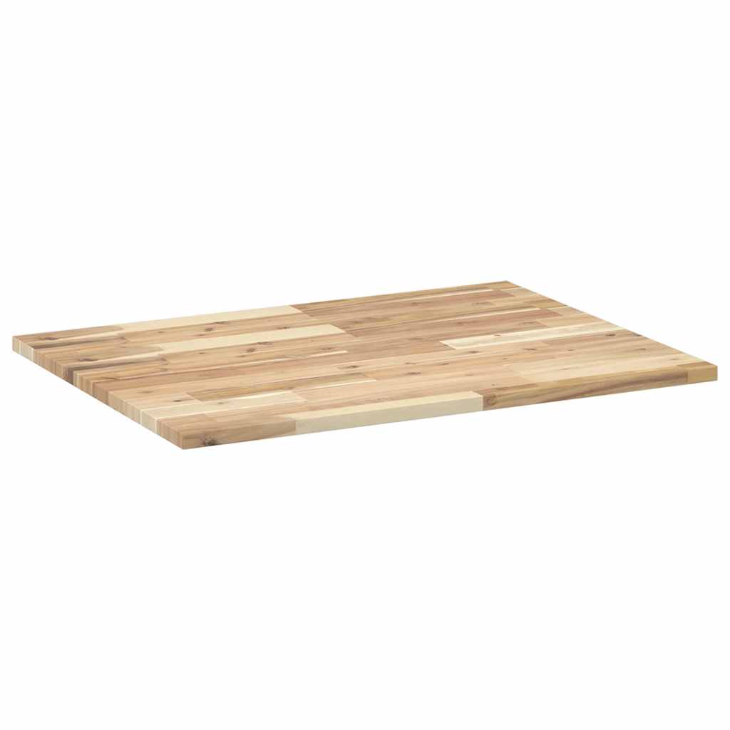 Deska Psacího Stolu Neošetřená 80 X 60 X 2 Cm Masivní Akácie