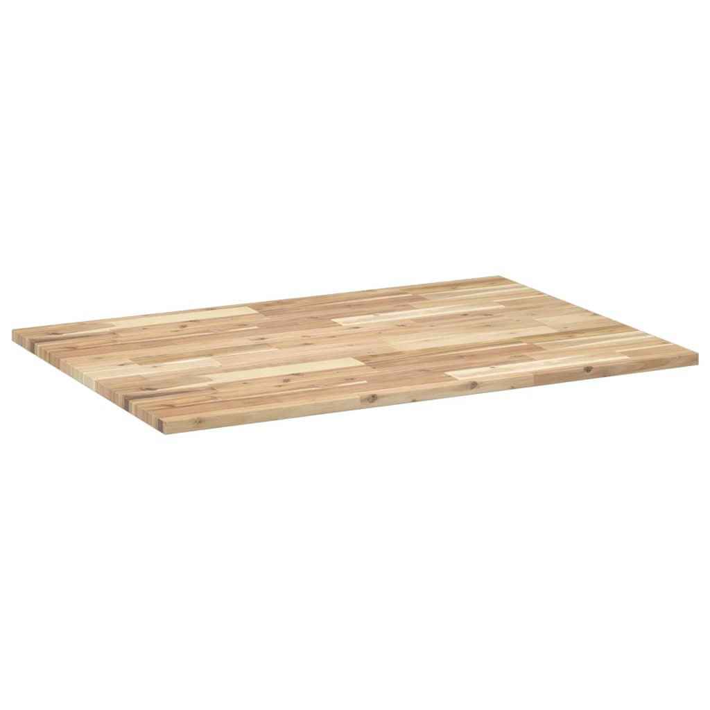 Deska Psacího Stolu Neošetřená 120 X 70 X 2 Cm Masivní Akácie