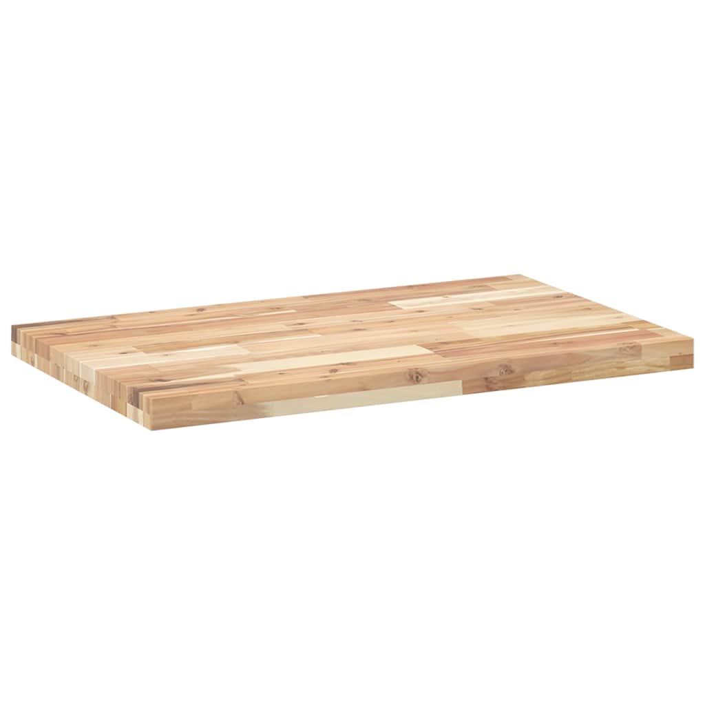 Deska Psacího Stolu Neošetřená 80 X 50 X 4 Cm Masivní Akácie