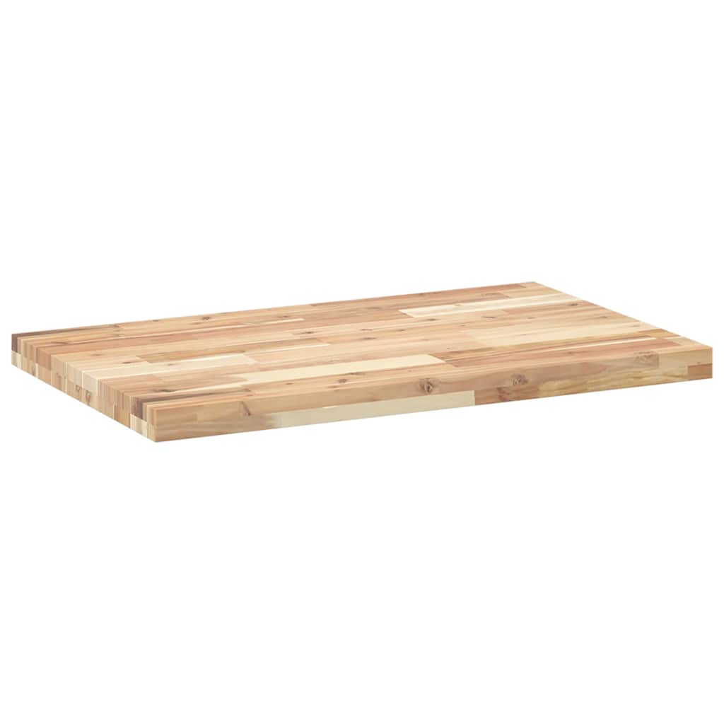 Deska Psacího Stolu Neošetřená 80 X 50 X 4 Cm Masivní Akácie