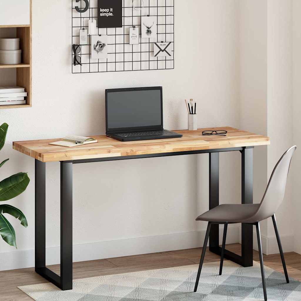 Deska Psacího Stolu Neošetřená 120 X 50 X 4 Cm Masivní Akácie
