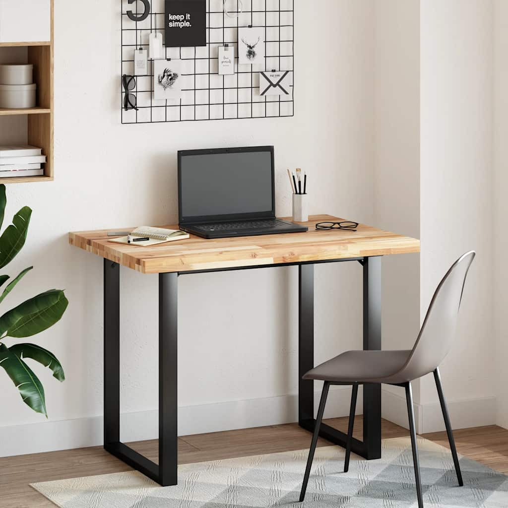 Deska Psacího Stolu Neošetřená 120 X 70 X 4 Cm Masivní Akácie