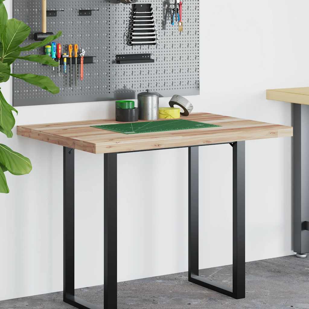 Deska Psacího Stolu Neošetřená 120 X 70 X 4 Cm Masivní Akácie