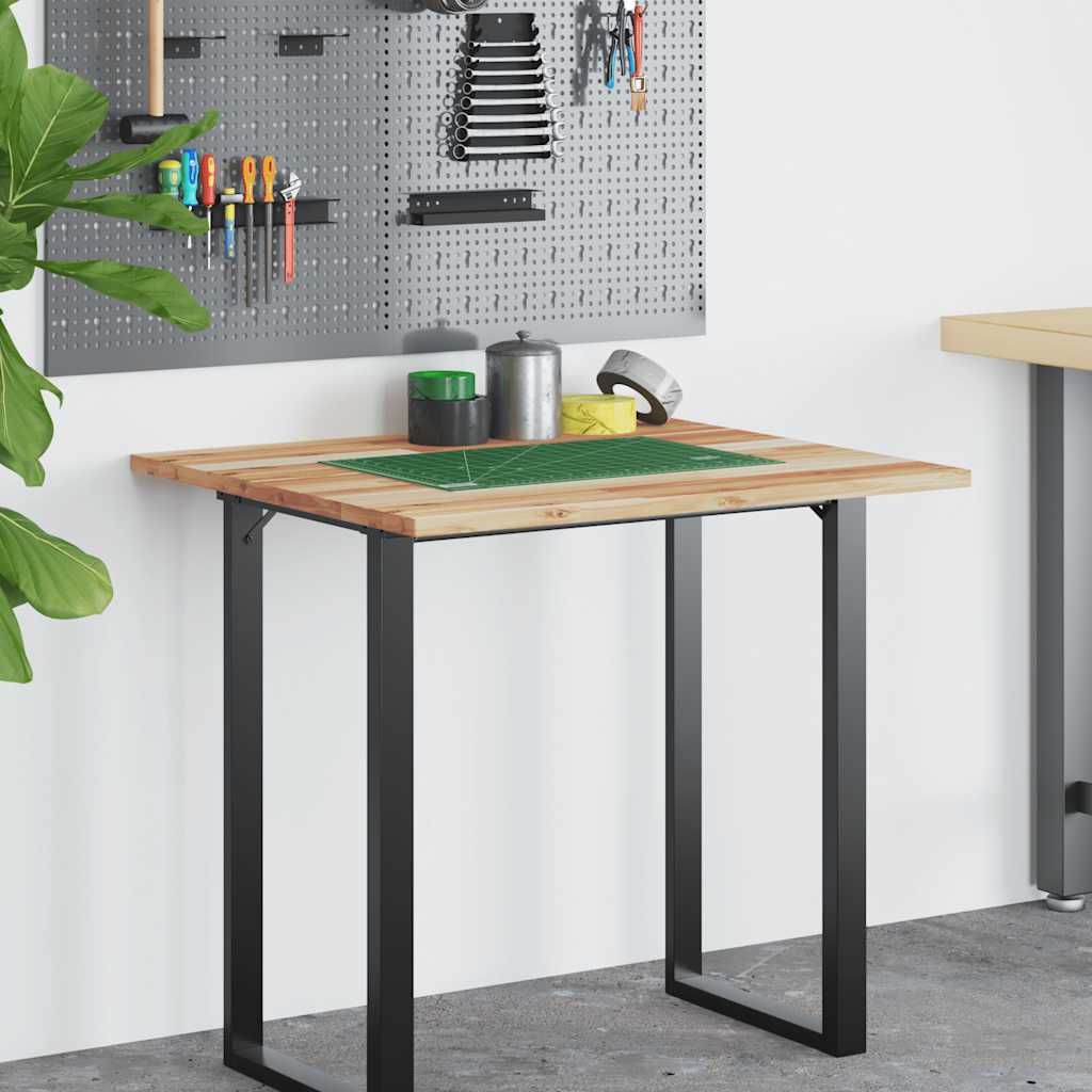 Deska Psacího Stolu Napuštěná Olejem 80X60X2 Cm Masivní Akácie