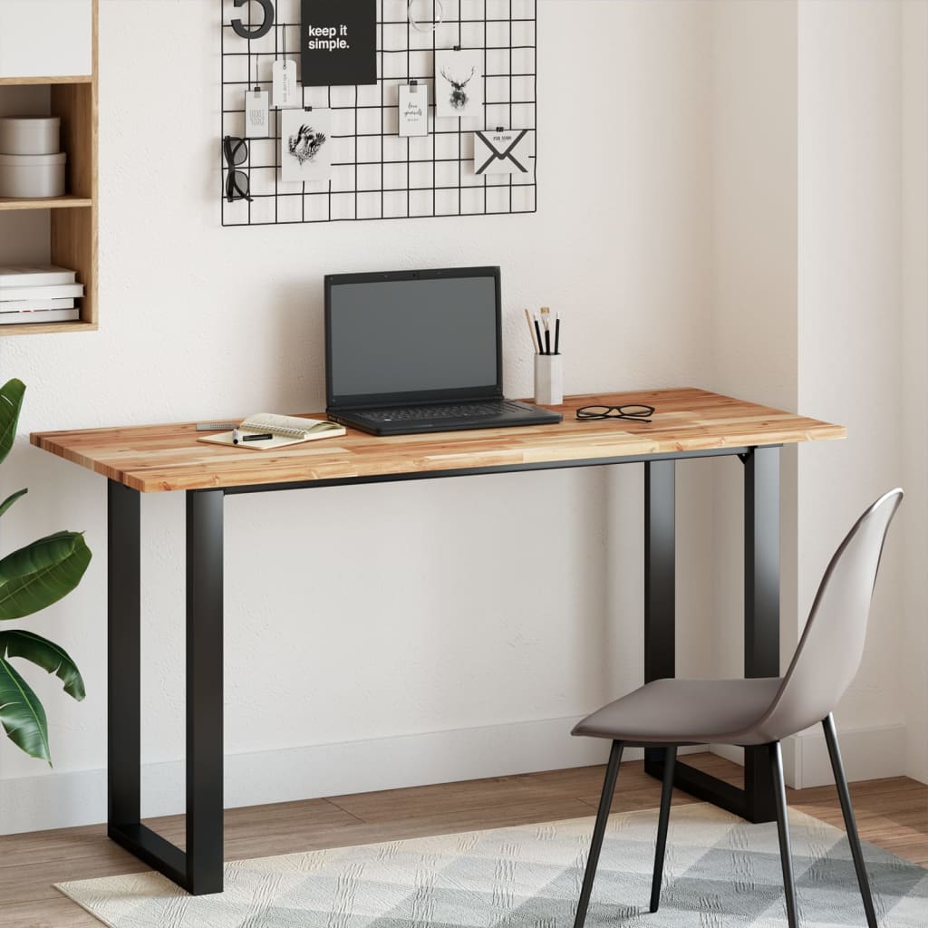 Deska Psacího Stolu Napuštěná Olejem 120X60X2 Cm Masivní Akácie