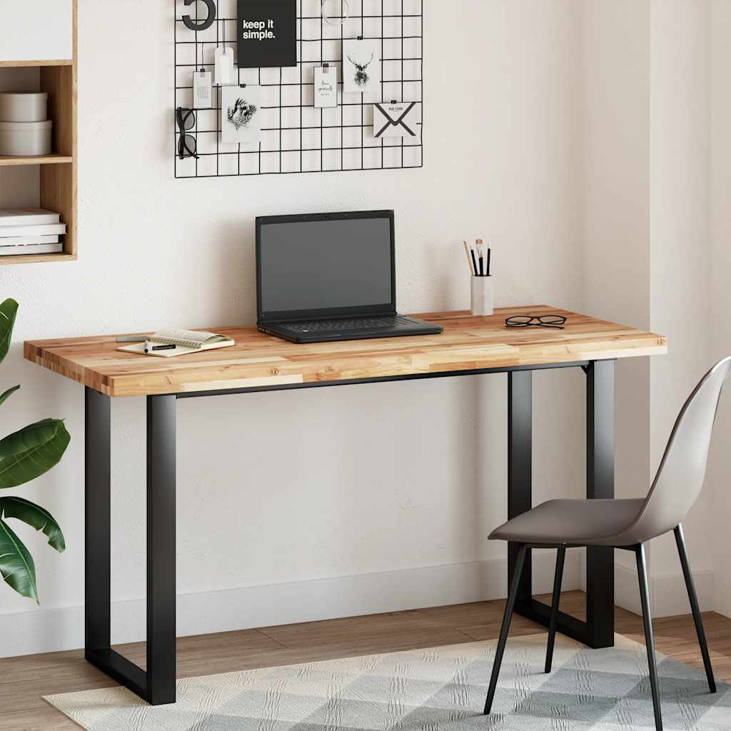 Deska Psacího Stolu Napuštěná Olejem 120X60X4 Cm Masivní Akácie
