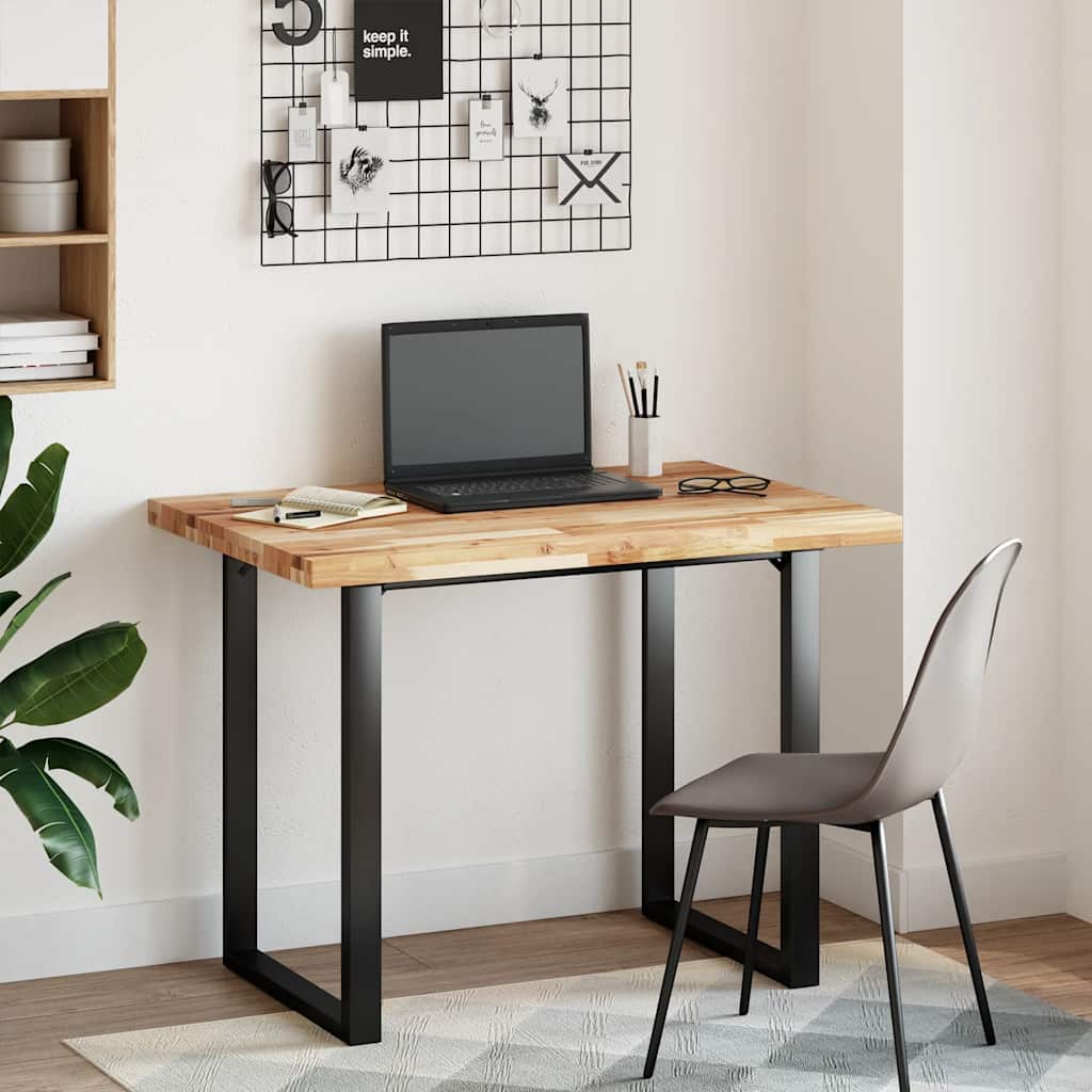 Deska Psacího Stolu Napuštěná Olejem 100X70X4 Cm Masivní Akácie