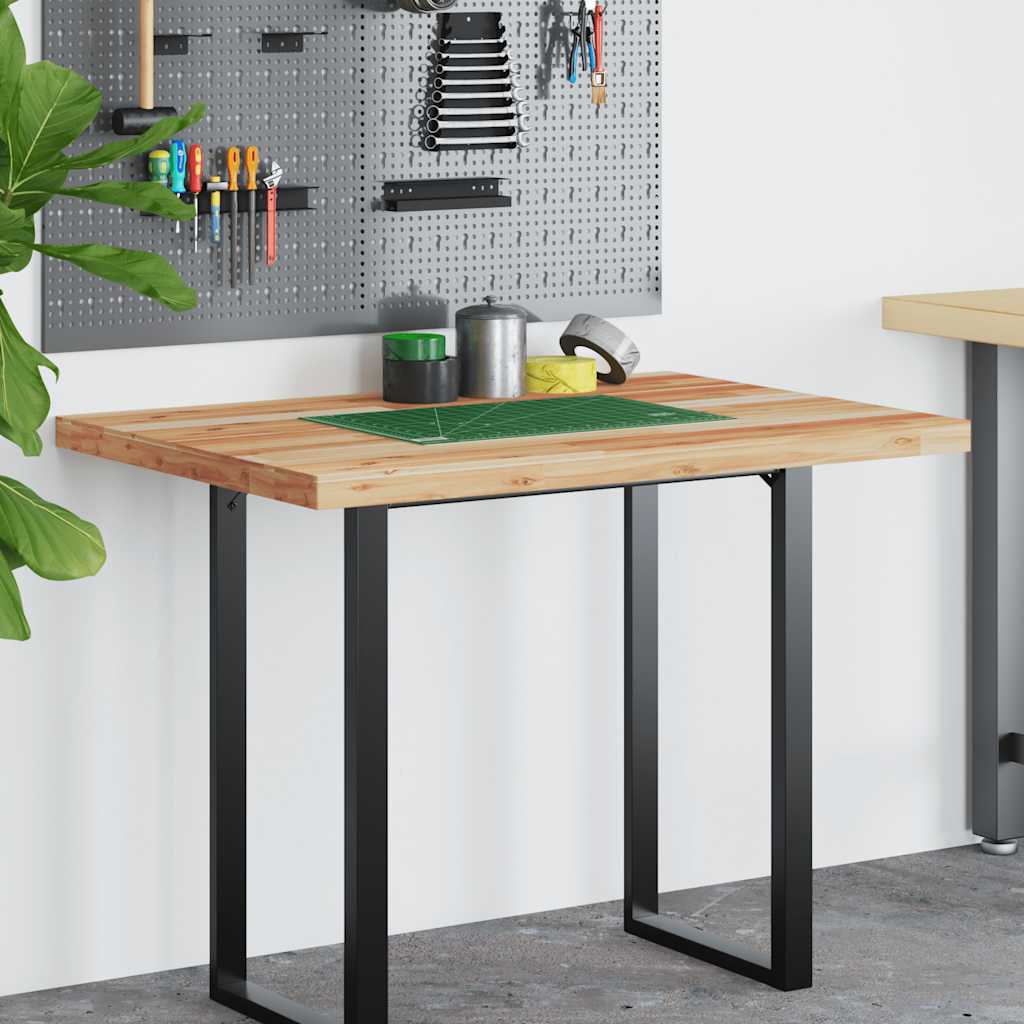 Deska Psacího Stolu Napuštěná Olejem 100X70X4 Cm Masivní Akácie