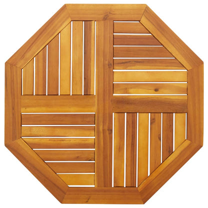 Stolní Deska Ø 40 X 2 Cm Kulatá Masivní Akáciové Dřevo