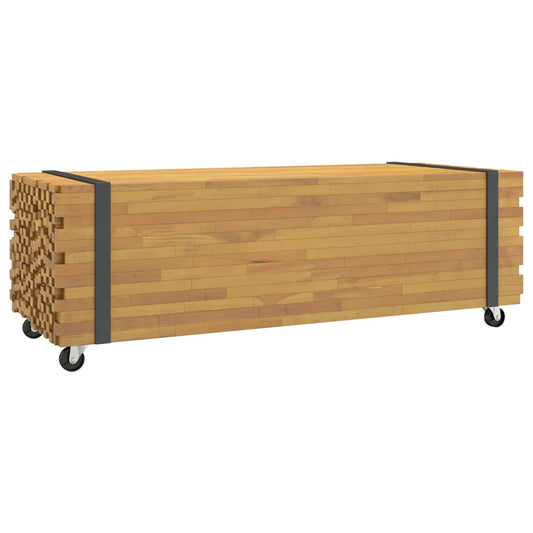Konferenční Stolek 110X45X35 Cm Masivní Teakové Dřevo