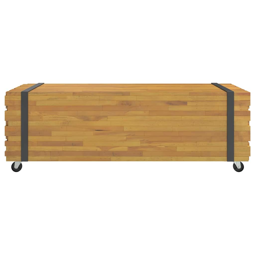 Konferenční Stolek 110X45X35 Cm Masivní Teakové Dřevo